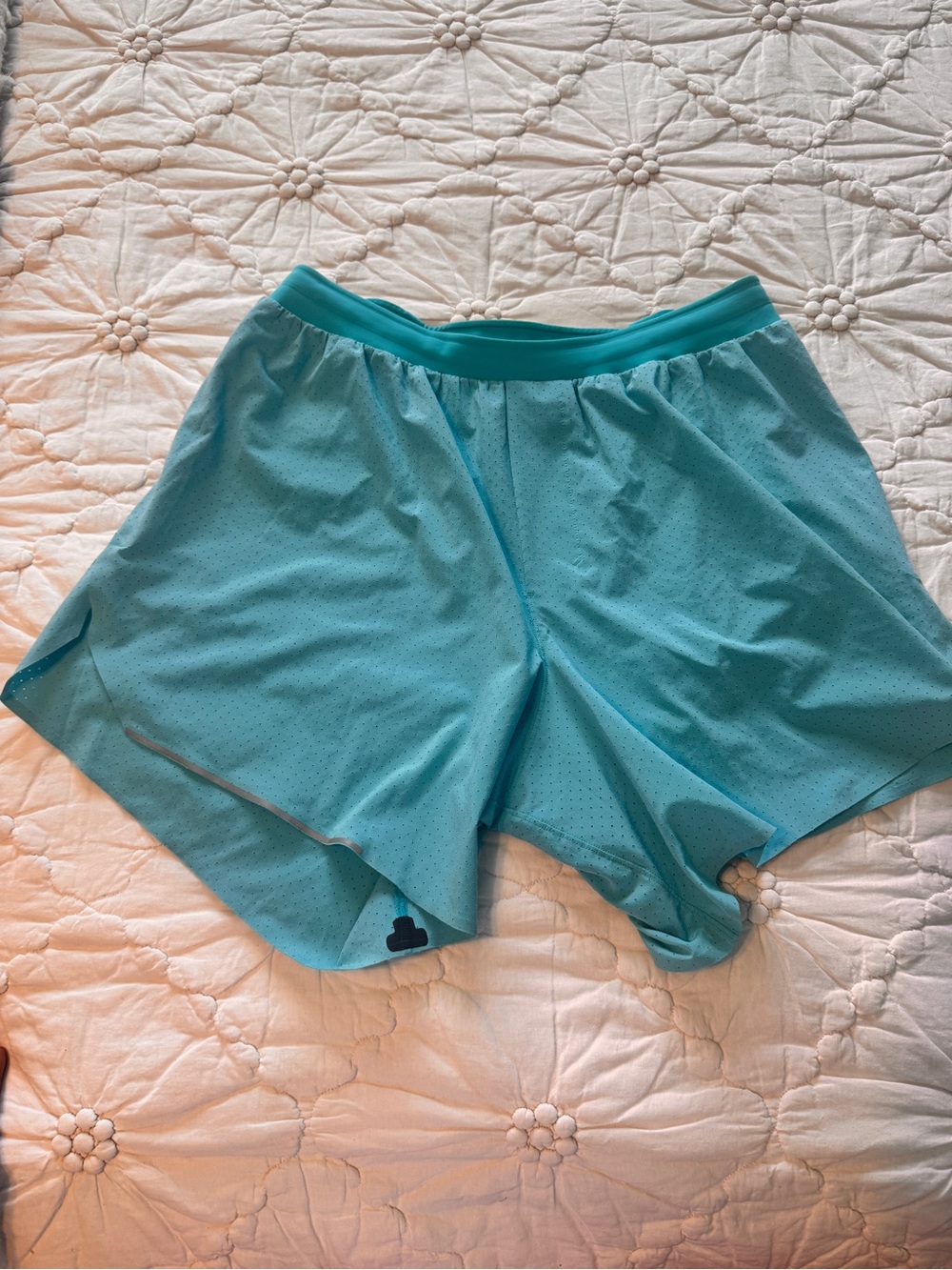 lululemon athletica Teal Performance Men’s Athletic Shorts
